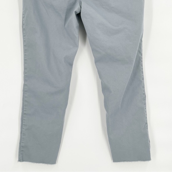 Prana Blue Gray Raw Hem Straight Leg Jeans Women’s Size 16 - Picture 6 of 10